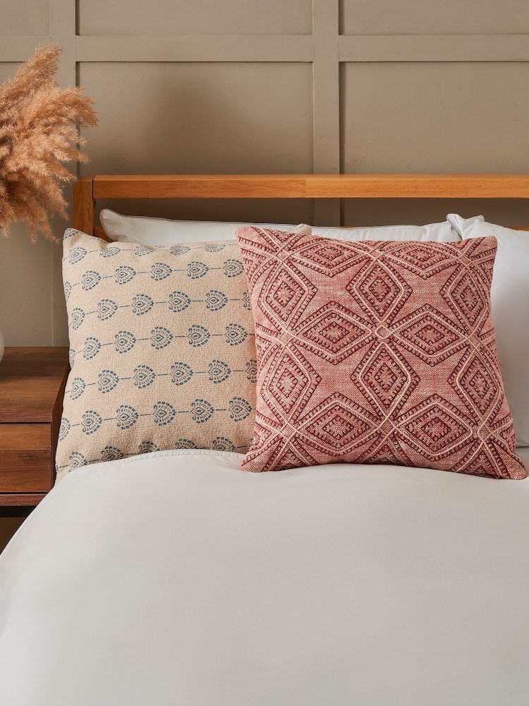 BHS Terracotta Cadiz Cushion - Image 2 of 6