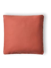 BHS Terracotta Herringbone Chenille Cushion - Image 5 of 6