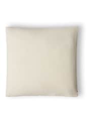 BHS Ochre Cross Check Jacquard Cushion - Image 5 of 6