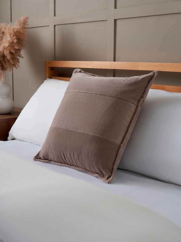 BHS Cord Panel Cushion - Image 1 of 5