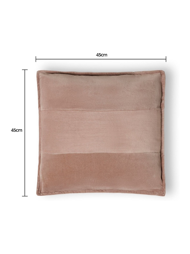 BHS Cord Panel Cushion - Image 5 of 5