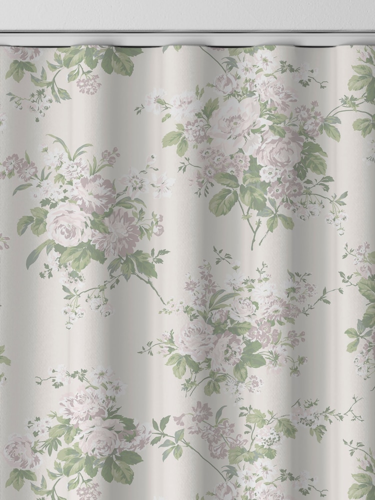Shabby Chic by Rachel Ashwell® Natural Rose Chintz Made to Measure Curtains - Image 8 of 8 Shabby Chic by Rachel Ashwell® Natural Rose Chintz Made to Measure Curtains - Image 8 of 8