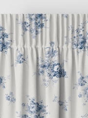 Shabby Chic by Rachel Ashwell® China Blue Sunbleached Floral Made to Measure Curtains - Image 5 of 8