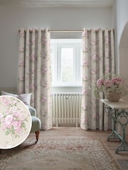 Shabby Chic by Rachel Ashwell® Pink Rose Chintz Made to Measure Curtains - Image 1 of 8
