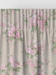 Shabby Chic by Rachel Ashwell® Pink Rose Chintz Made to Measure Curtains - Image 5 of 8