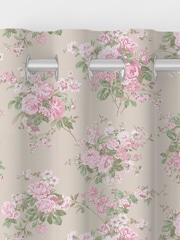 Shabby Chic by Rachel Ashwell® Pink Rose Chintz Made to Measure Curtains - Image 6 of 8