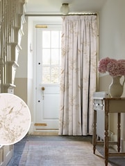 Shabby Chic by Rachel Ashwell® Pink/Tan Bird Chinoiserie Made to Measure Curtains - Image 1 of 9