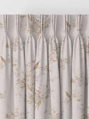 Shabby Chic by Rachel Ashwell® Pink/Tan Bird Chinoiserie Made to Measure Curtains - Image 5 of 9