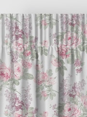Shabby Chic by Rachel Ashwell® Lilac Purple Wild Garden Made to Measure Curtains - Image 4 of 9