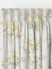 Shabby Chic by Rachel Ashwell® Yellow Rose Chintz Made to Measure Curtains - Image 5 of 9
