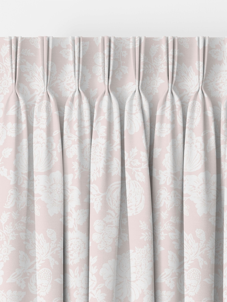 Shabby Chic by Rachel Ashwell® Dusky Pink Stipple Made to Measure Curtains - Image 2 of 8 Shabby Chic by Rachel Ashwell® Dusky Pink Stipple Made to Measure Curtains - Image 2 of 8