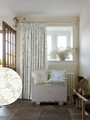 Shabby Chic by Rachel Ashwell® Sage Green Stipple Made to Measure Curtains - Image 1 of 9