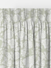 Shabby Chic by Rachel Ashwell® Sage Green Stipple Made to Measure Curtains - Image 3 of 9
