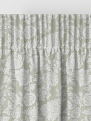 Shabby Chic by Rachel Ashwell® Sage Green Stipple Made to Measure Curtains - Image 4 of 9