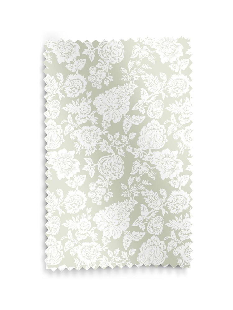 Shabby Chic by Rachel Ashwell® Sage Green Stipple Made to Measure Curtains - Image 8 of 8