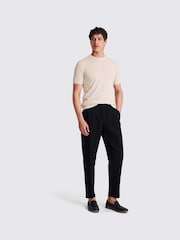 MOSS Natural Linen Blend Oatmeal T-Shirt - Image 2 of 5