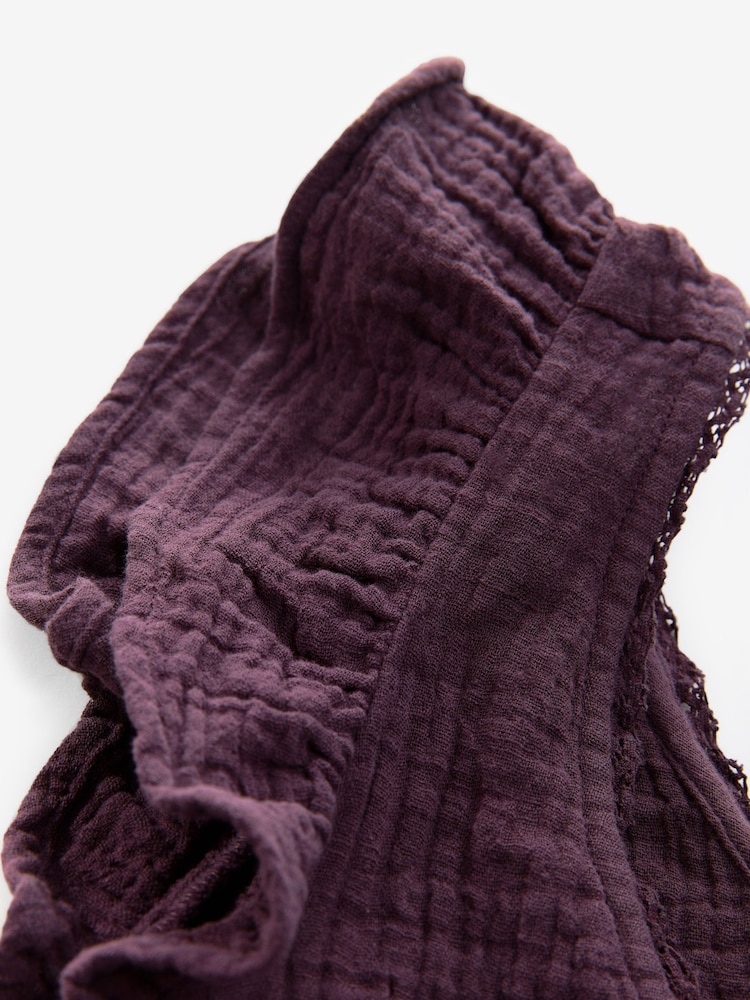 Purple Textured Blouse - Image 2 of 3