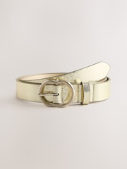 Gold Crackle Regular PU Belt - Image 1 of 3