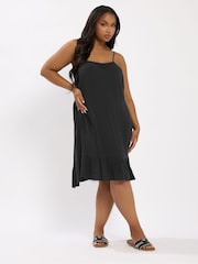 Yours Curve Crinkle Throw on Racer Dress - Image 1 of 5