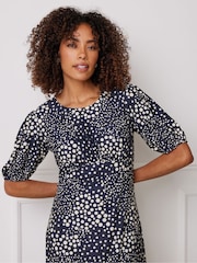M&Co Blue Midi Dress - Image 4 of 5