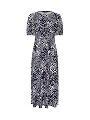 M&Co Blue Midi Dress - Image 5 of 5