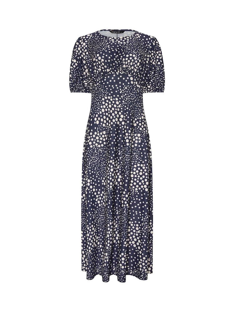 M&Co Blue Midi Dress - Image 5 of 5