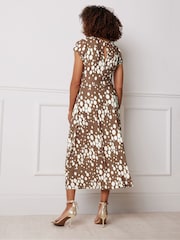 M&Co Brown Midi Dress - Image 2 of 5