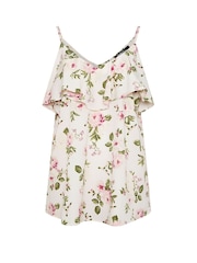 Yours Curve White Frilled Cami - Image 6 of 6