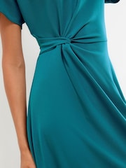 Verde azulado - Lipsy Knot Side Midi Dress - Imagen 2 de 4