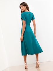 Verde azulado - Lipsy Knot Side Midi Dress - Imagen 4 de 4