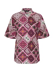 PixieGirl Petite Purple Short Sleeve Shirt - Image 6 of 6
