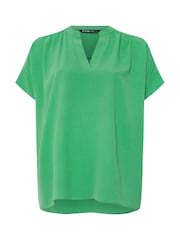 Yours Curve Green V-Neck Co-Ord Top - Image 5 of 5