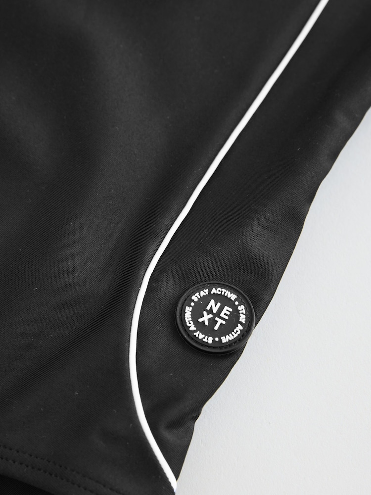 Black/White Racerback Swimsuit (3-16yrs) - Image 8 of 8 Black/White Racerback Swimsuit (3-16yrs) - Image 8 of 8