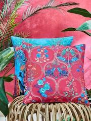 Joe Browns Aqua Bold Festival Elephants Reversible Garden - Image 2 of 6