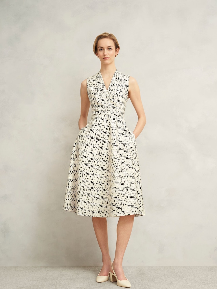 Hobbs Grey Ruthie Dress - Image 1 of 4