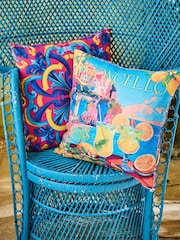 Joe Browns Yellow Reversible Limoncello Outdoor Garden Cushion - Image 1 of 7