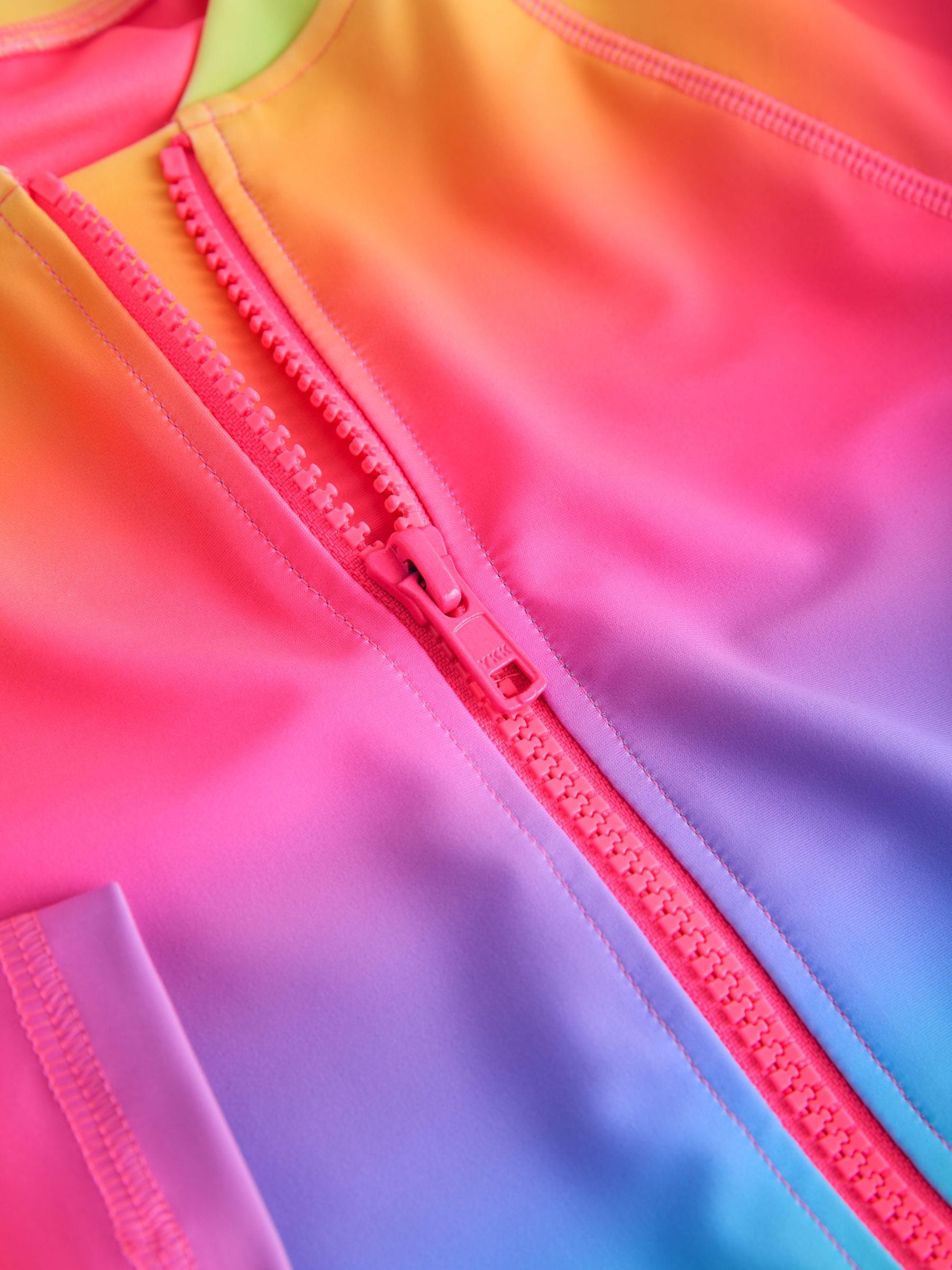 Buy Rainbow Ombre - Long Sleeve Sunsafe Swimsuit (3mths-16yrs