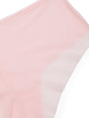 Victoria's Secret Angel Pink Cheeky Sheer Logo Knickers - Image 3 of 3