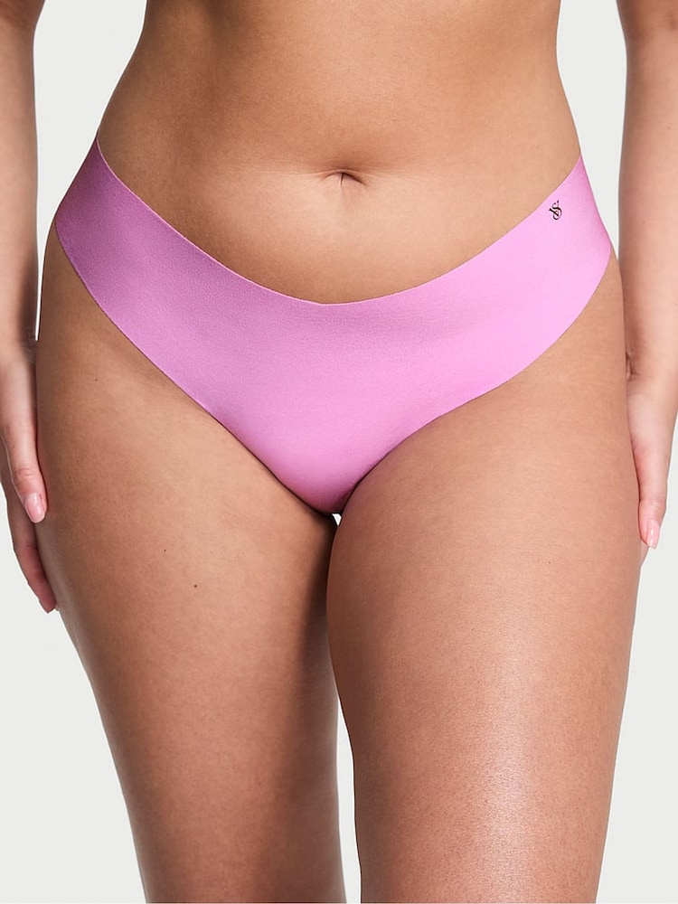 Victoria's Secret Lilac Shimmer Purple Thong Knickers - Image 1 of 2 Victoria's Secret Lilac Shimmer Purple Thong Knickers - Image 1 of 2