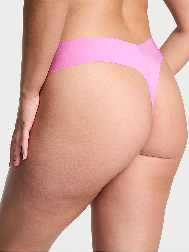Victoria's Secret Lilac Shimmer Purple Thong Knickers - Image 2 of 2 Victoria's Secret Lilac Shimmer Purple Thong Knickers - Image 2 of 2