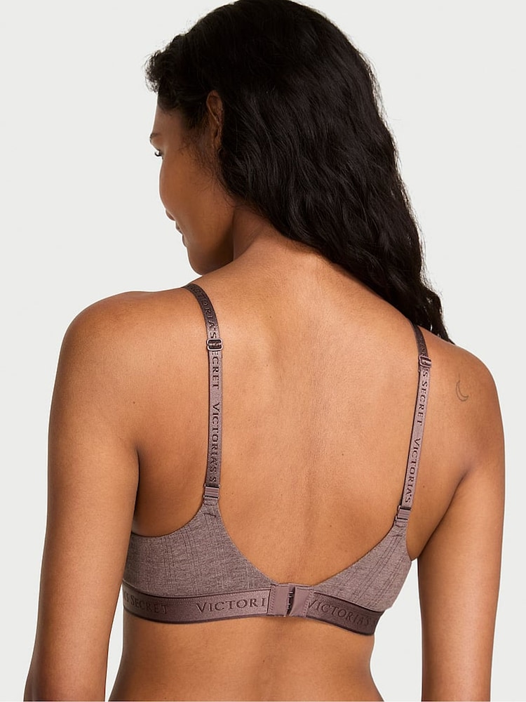 Victoria's Secret Heather Cocoa Blush Nude Non Wired Lightly Lined Modal Bra - Image 2 of 3