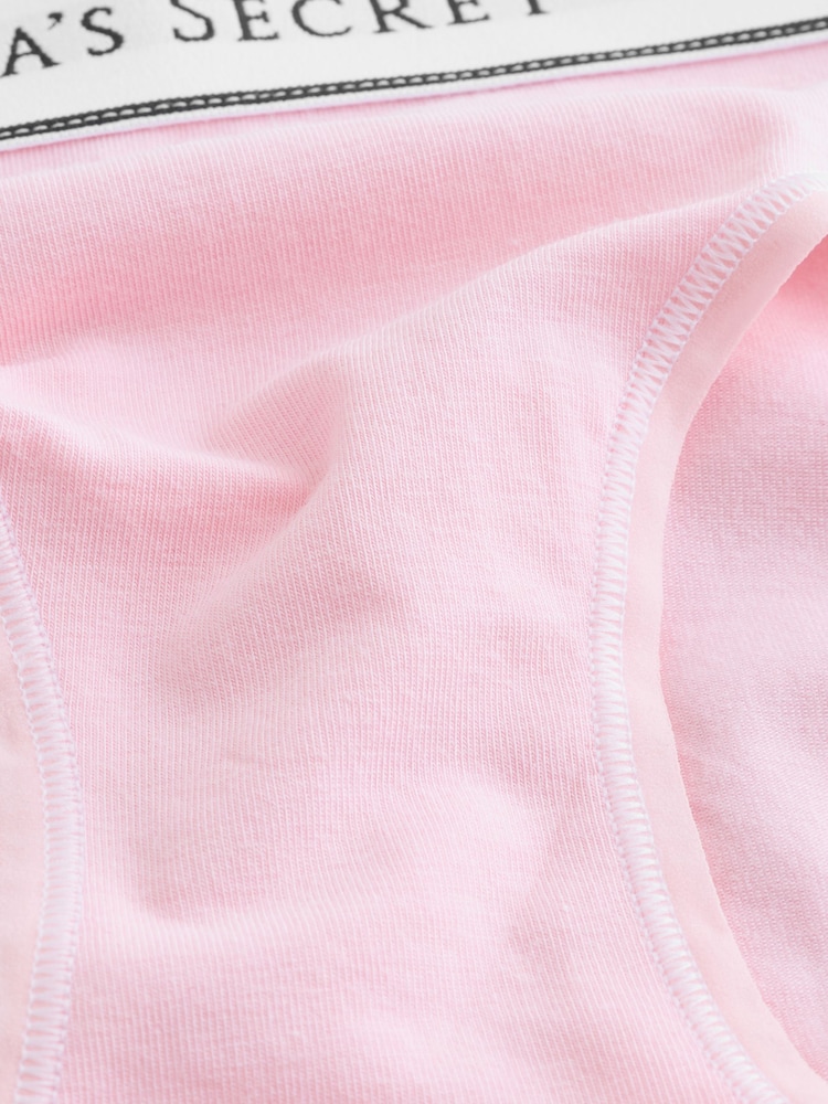 Victoria's Secret Black/Pink/Nude Hipster Logo 4 Pack Knickers - Image 7 of 7 Victoria's Secret Black/Pink/Nude Hipster Logo 4 Pack Knickers - Image 7 of 7