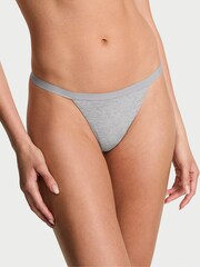 Victoria's Secret Medium Heather Grey G String Knickers - Image 1 of 2