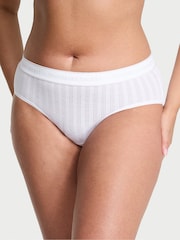 Victoria's Secret White Hipster Modal Logo Knickers - Image 1 of 3