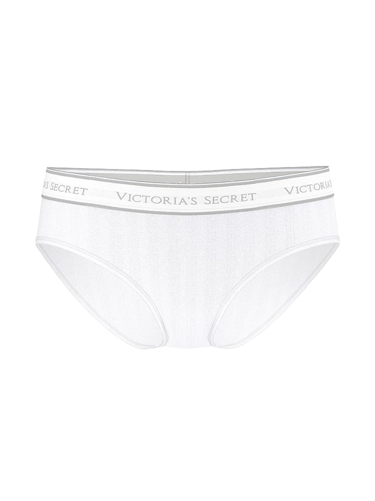 Victoria's Secret White Hipster Modal Logo Knickers - Image 3 of 3 Victoria's Secret White Hipster Modal Logo Knickers - Image 3 of 3