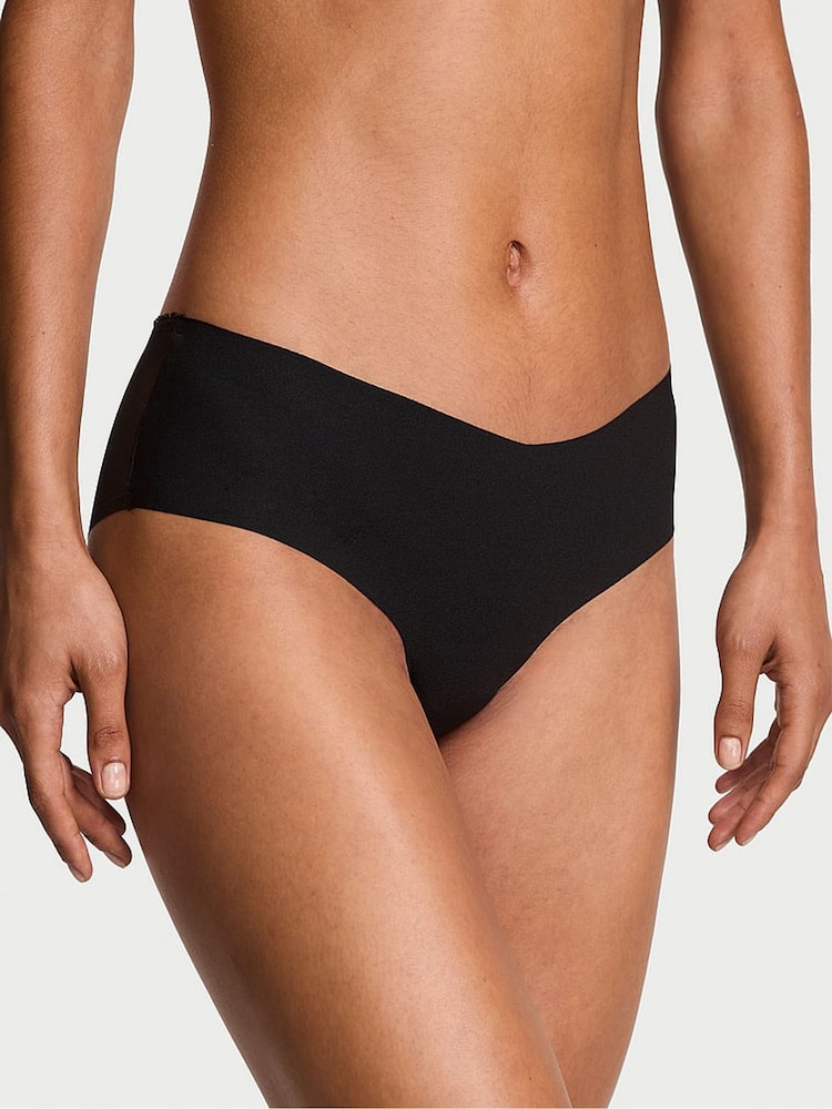 Victoria's Secret Black Cheeky Sheer Logo Knickers - Image 1 of 2 Victoria's Secret Black Cheeky Sheer Logo Knickers - Image 1 of 2