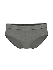Victoria's Secret Anthracite Heather Grey Hipster Modal Logo Knickers - Image 3 of 3