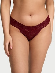 Victoria's Secret Red Lacquer Thong Knickers - Image 1 of 4