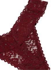 Victoria's Secret Red Lacquer Thong Knickers - Image 4 of 4