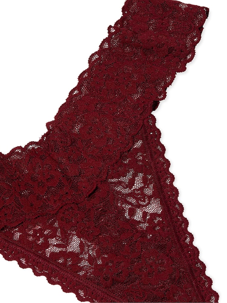 Victoria's Secret Red Lacquer Thong Knickers - Image 4 of 4 Victoria's Secret Red Lacquer Thong Knickers - Image 4 of 4